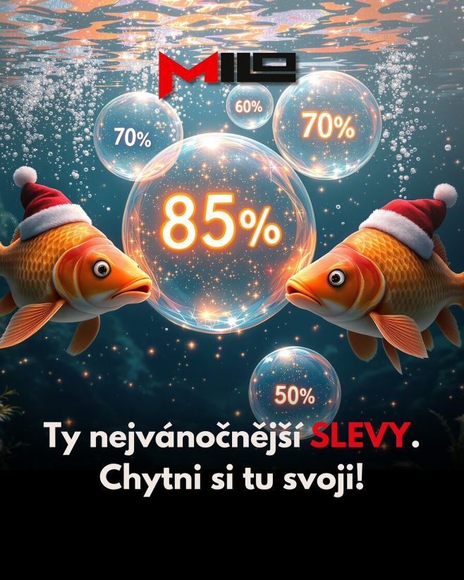 My jsme Vám vlastně jen chtěli říct, že máme slevy. A jsou fakt MEGA! 🎅
